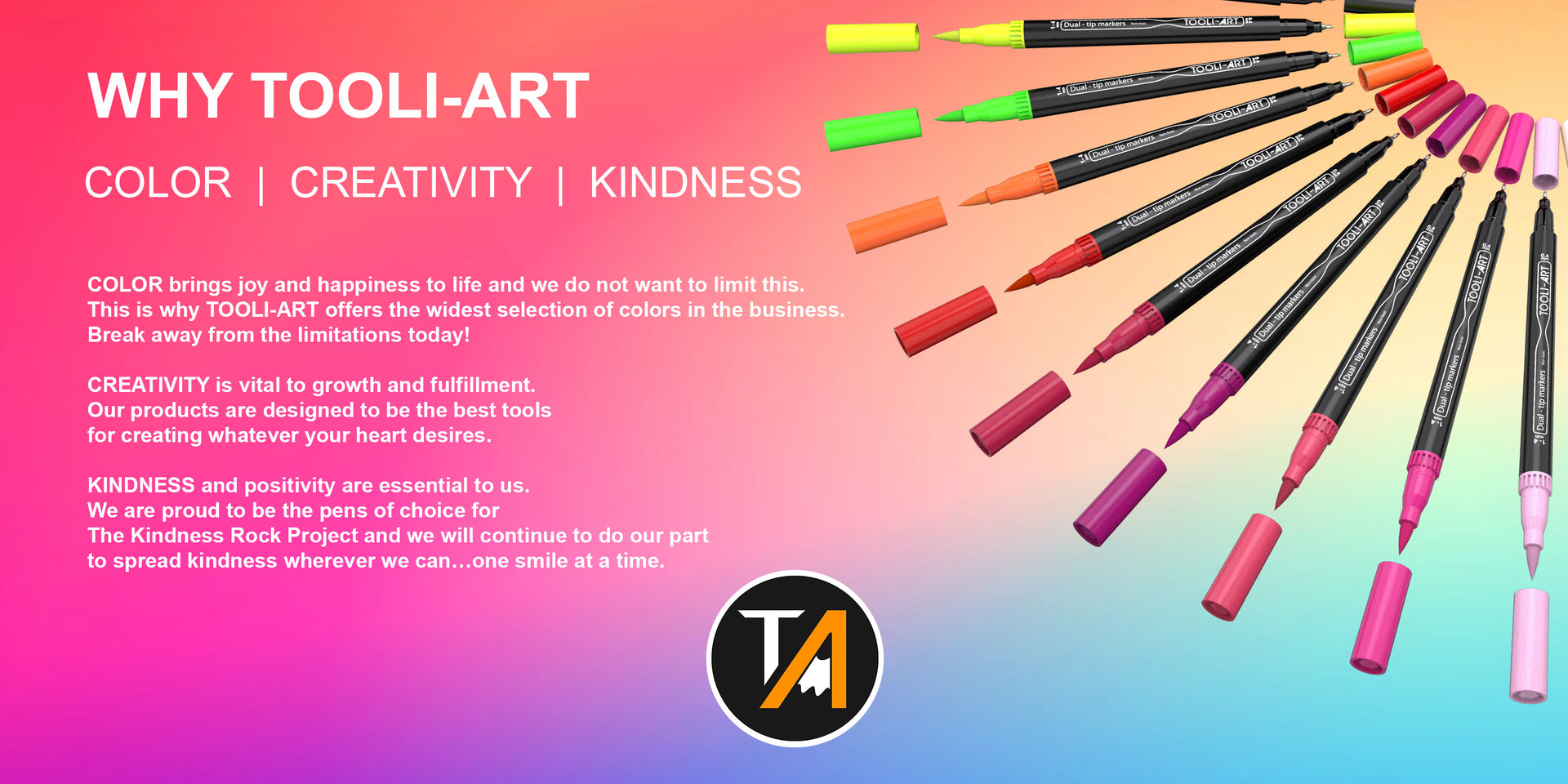 Load video: Why Tooli-Art philosophy, color creativity kindness