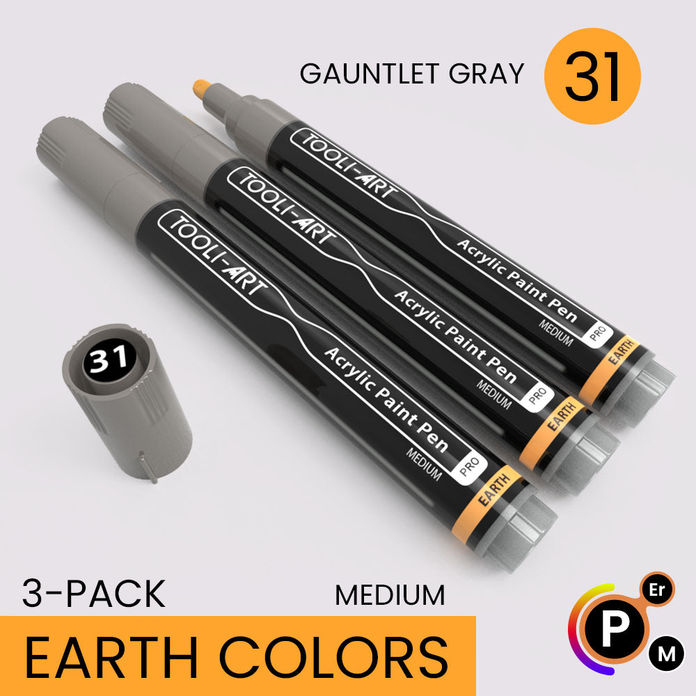 Acrylic Paint Pens (Set of 3)