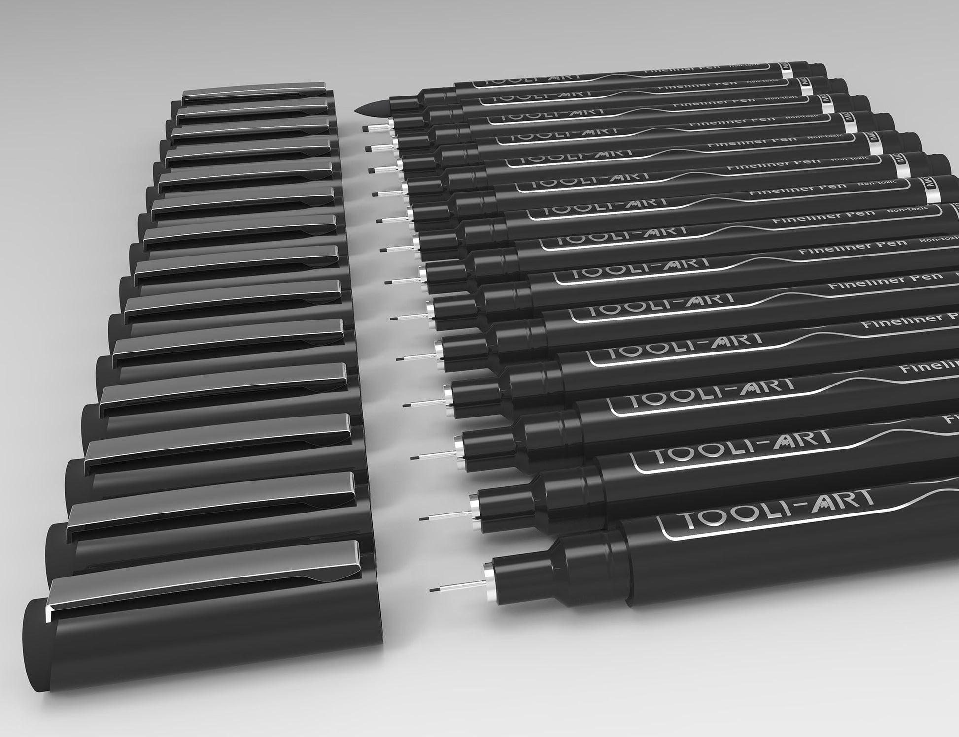 Fhyhej Black Precision Micro Line Pens,Ultra Fine Point Drawing Pen Set,  Anti-Bleed Waterproof Archival Ink, Artist Illustration, Technical