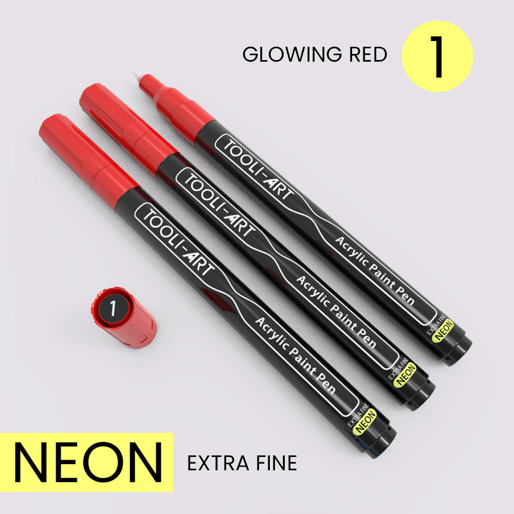 Acrylic Pen Non-Toxic Smooth Ink Fade Resistant Acrylic Markers